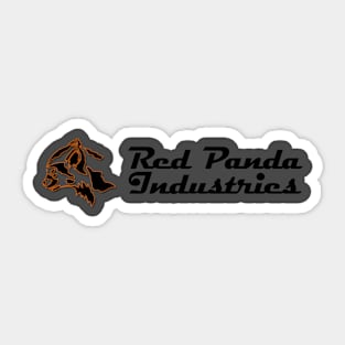 Red Panda Industries Sticker